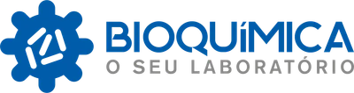 Logo Bioquímica Laboratório - cliente ASV Mídia Lagos