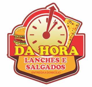 Logo Da Hora Lanches - cliente ASV Mídia Lagos