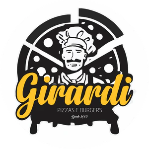 Logo Girardi Pizzaria - cliente ASV Mídia Lagos