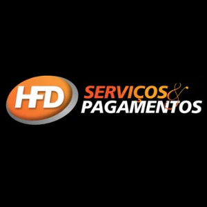 Logo HFD Serviços - cliente ASV Mídia Lagos