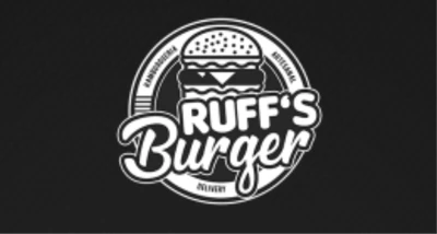 Logo Ruff's Burguer - cliente ASV Mídia Lagos