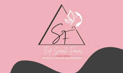 Logo Sarah Farias Estética - cliente ASV Mídia Lagos